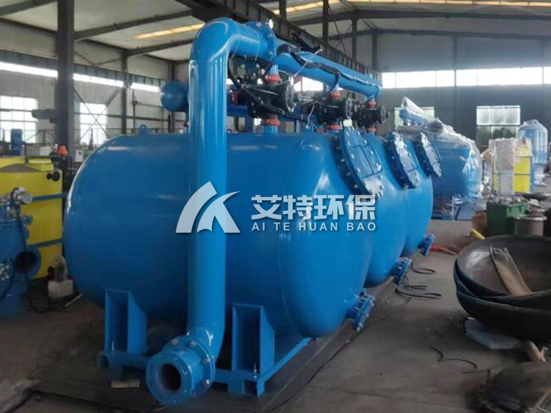 卧式浅层砂过滤器