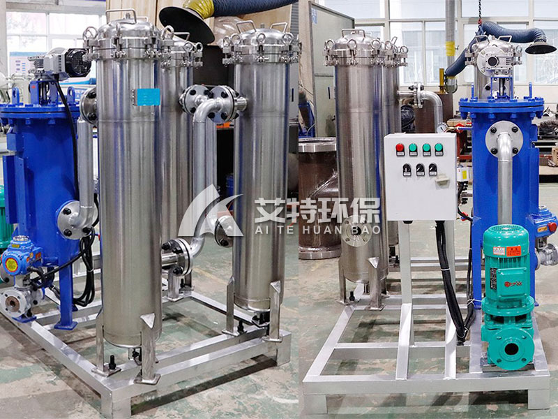 多台并联撬装过滤器