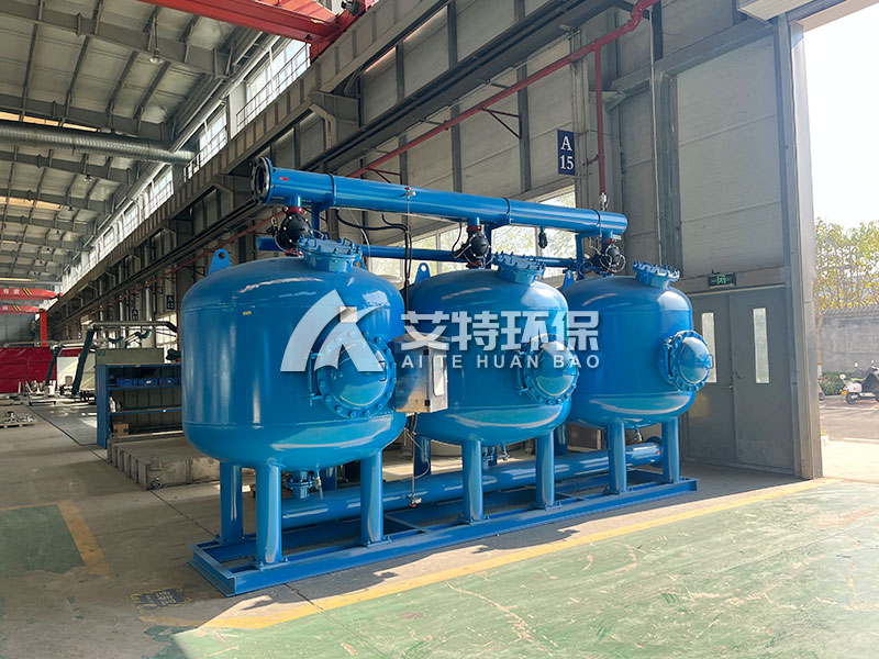 全自动浅层砂过滤器如何解决循环冷却水水质不稳定问题？