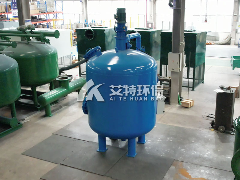 纤维球过滤器滤速高、纳污量大