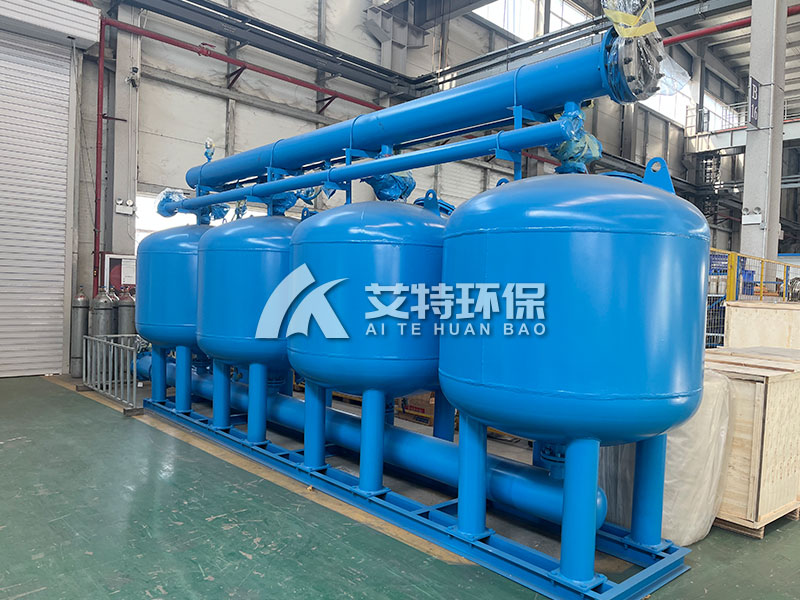 四罐并联浅层砂过滤器