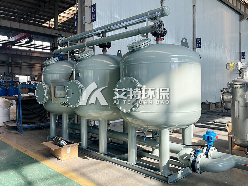 新能源工程：浅层砂过滤器助力循环水高效节能