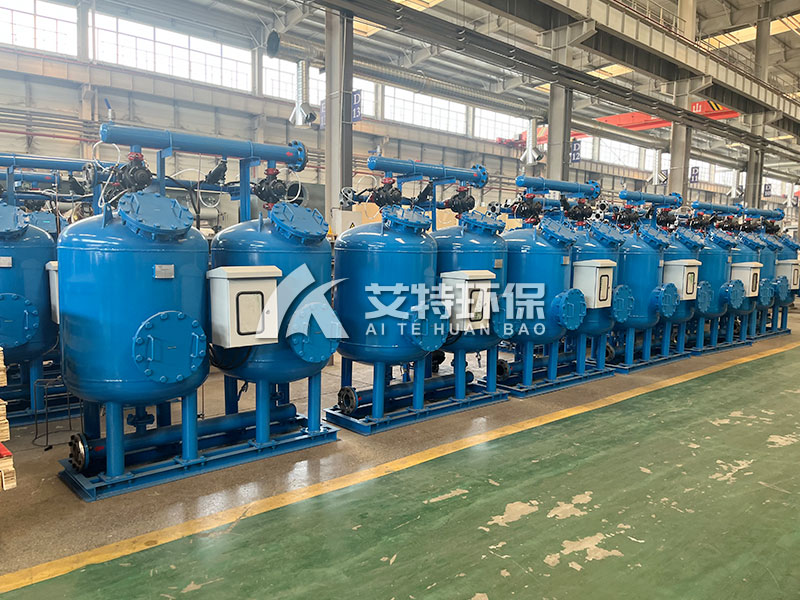 百万吨/年轻烃综合利用循环水场项目：采用浅层砂过滤器效果倍增