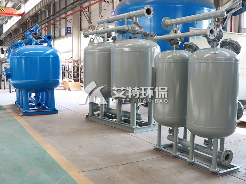 化工新材料园区：浅层砂过滤器助力循环水高效节能