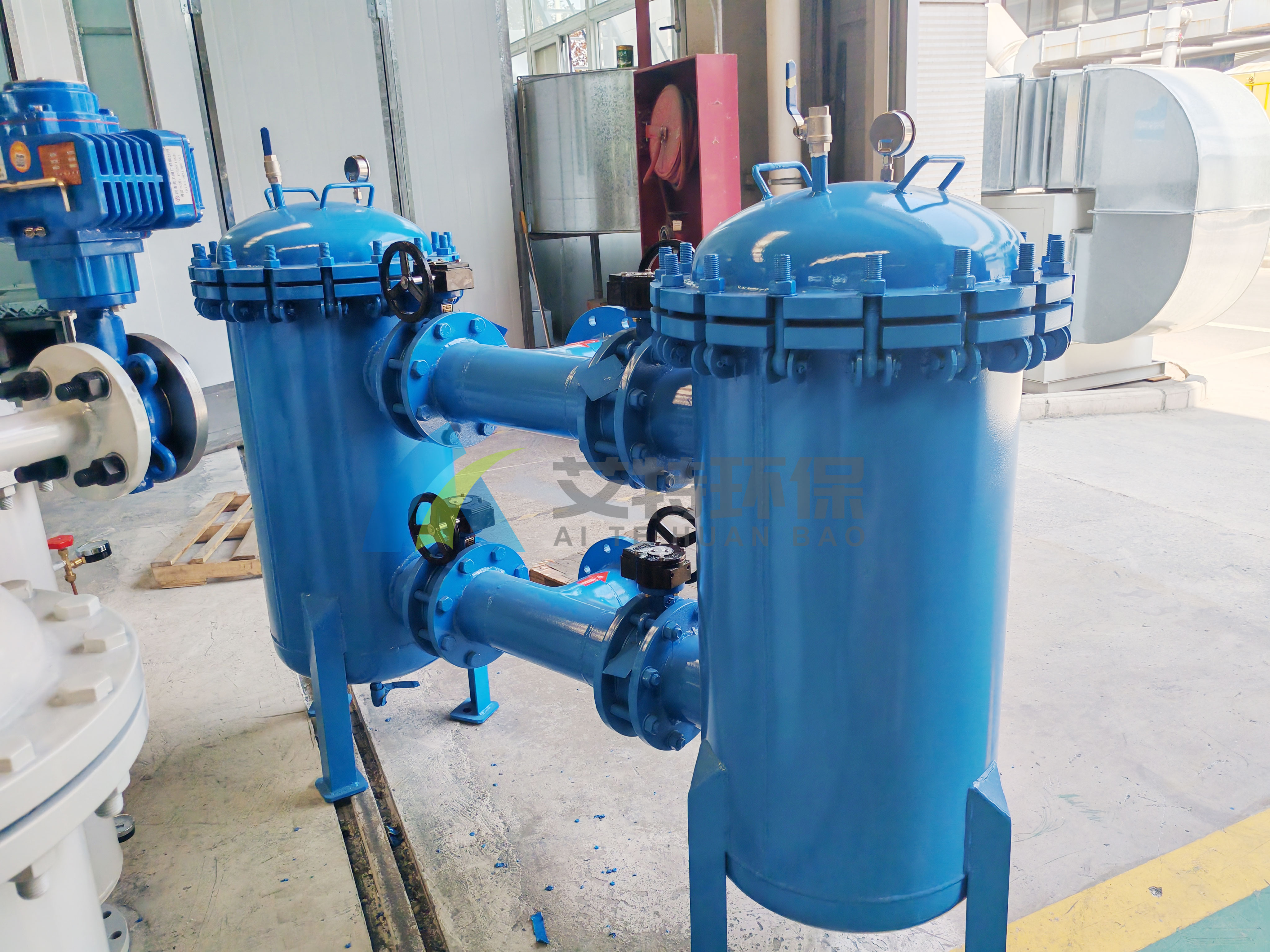 双联式袋式过滤器