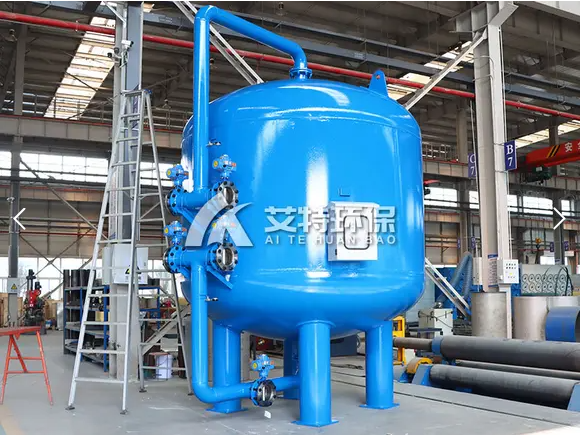 用于西安某化工厂的石英砂过滤器