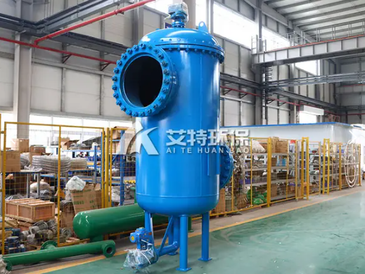 锅炉房预处理河水的自清洗过滤器