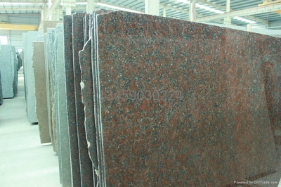 圣地亚哥红 - block and slab - 厦门百国达建材进出口 (中国 福建省 贸易商) - 花岗岩 - 石料、石材 产品 「自助贸易」